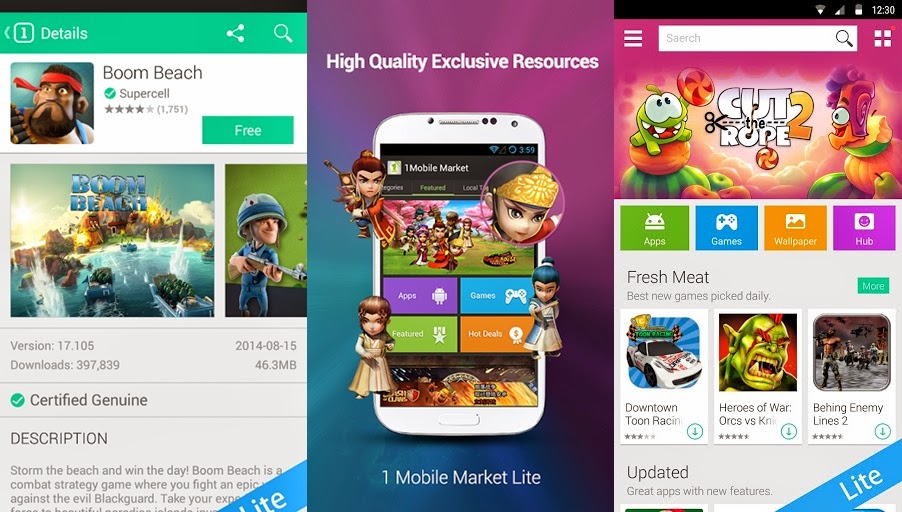 Download 1mobile market lite for android iphone